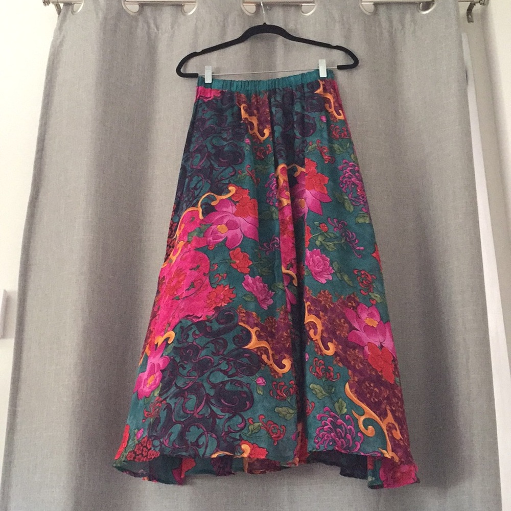 Carole Little Floral Skirt